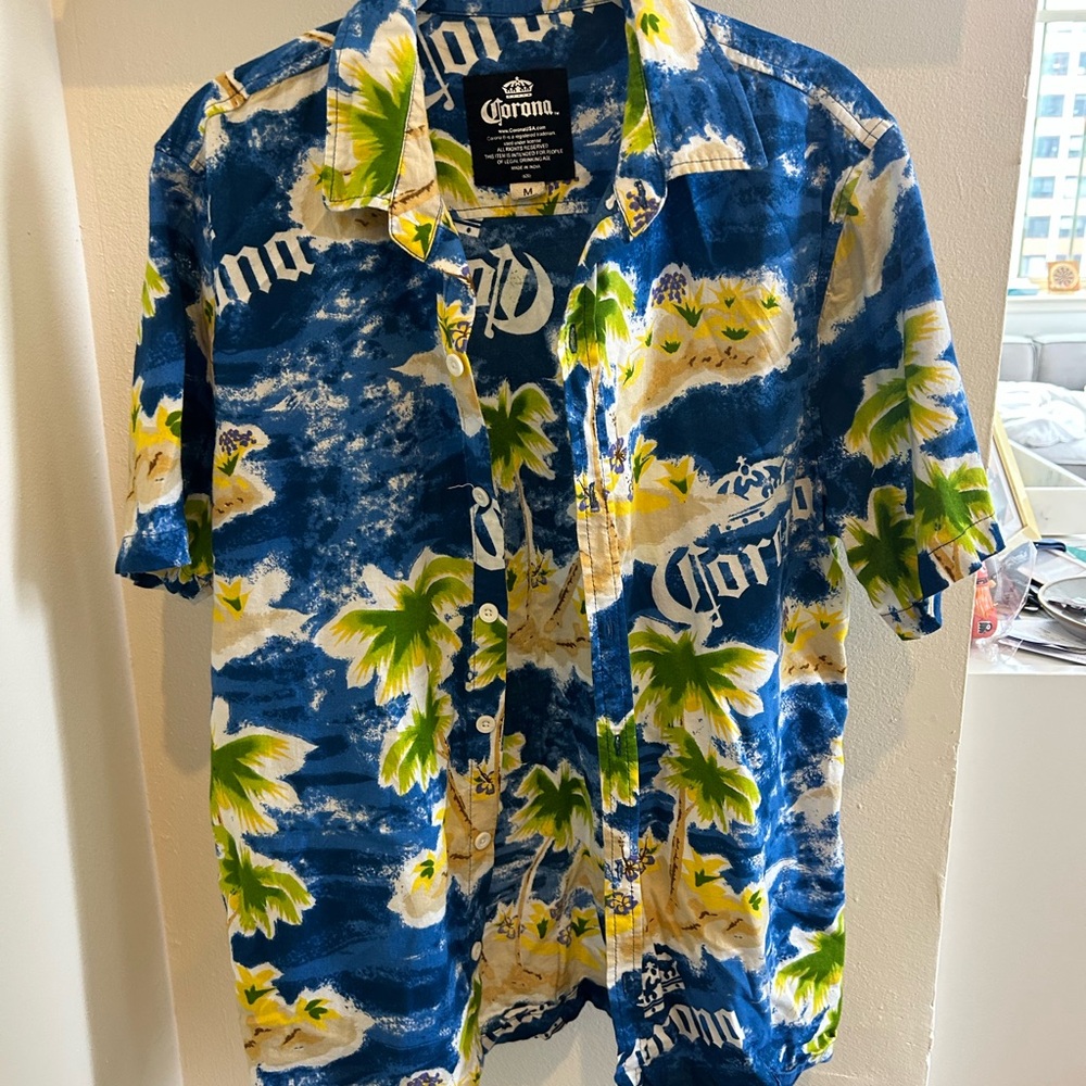 Corona Hawaiian Tropical Men's Shirt